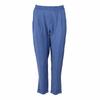 Women's Blue Elasticated Flowing Pants with Back Pockets PINK