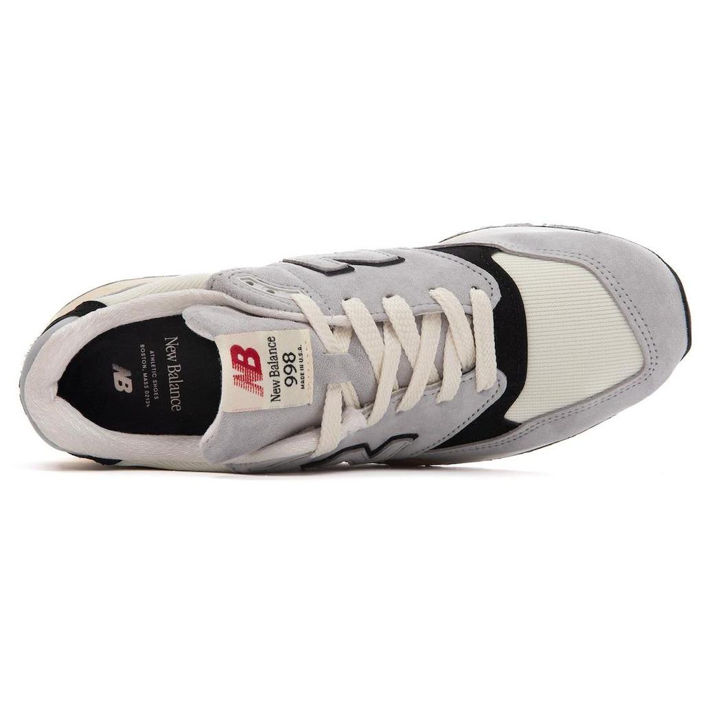 Teddy Santis x New Balance 998 Сделано в США Серый Черный Мужские Кроссовки U998GB