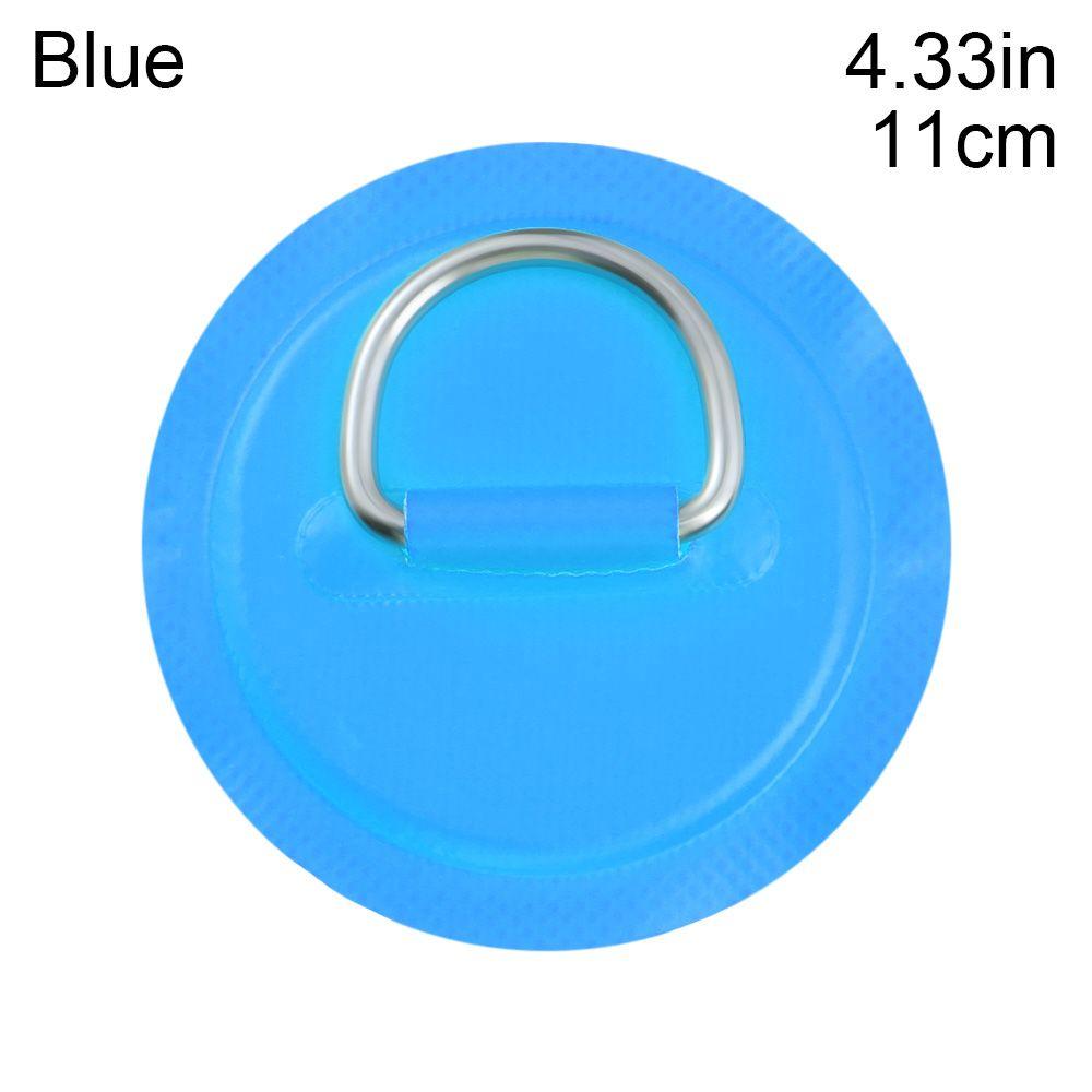Pad Stainless Steel Raft Dinghy D Ring Pad/Patch Kayak Surfboard SUP Tie Down Inflatable Boat Patch