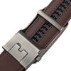 1Pcs Men'S Belt, Business Automatic Buckle Belt, Two-Layer Cowhide Belt Ly36-561813-1