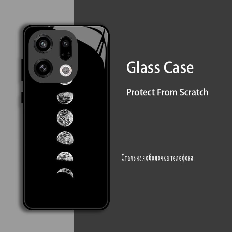 Для OPPO Find X9 X 9 Pro Чехол Крышка Чехол из закаленного стекла Жесткий Противоударный Чехол-бампер для OPPO Find X8S X8 Ultra Защитный чехол