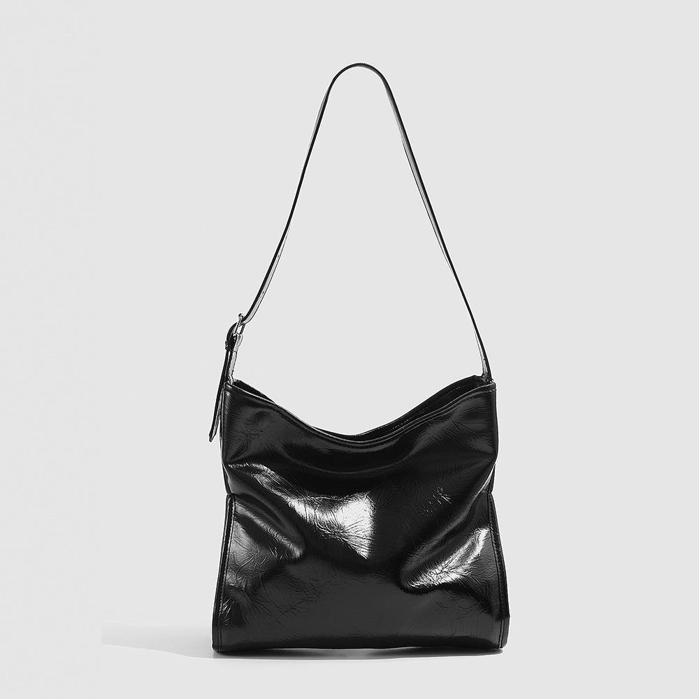 Women's bag 2025 new model niche tote bag, large capacity women's shoulder bag, fashionable versatile commuter underarm bag, trendy