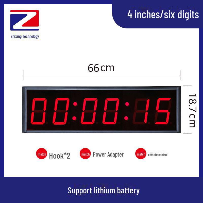 Sports Stopwatch for Marathon, Rock Climbing, Boxing, and Fitness Countdown Timer