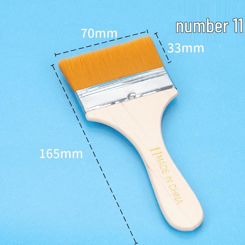 Набор нейлоновых кистей для масляной живописи №. 1–12