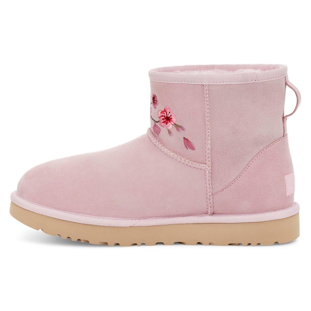 UGG Классические мини-сапоги Blossom с флисовой подкладкой, женские сапоги Shell-Pink 1117317-SLPN