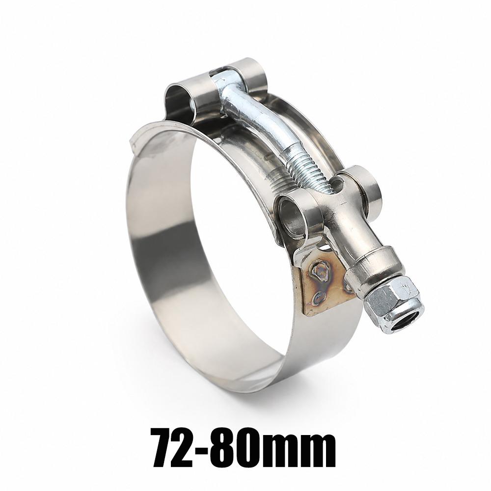 Stainless Steel T-Bolt Clamp Universal Hose Coupler Reliable Hose Clamps