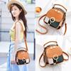 Bag Women's 2025 New Trendy Korean Version Women's Portable Double Shoulder Messenger Bag Shoulder Bag Backpack Women's Bag