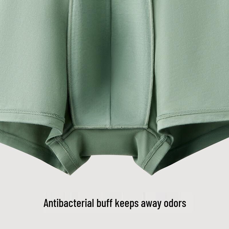 Мужские модальные антибактериальные боксеры-брифы, 3 штуки