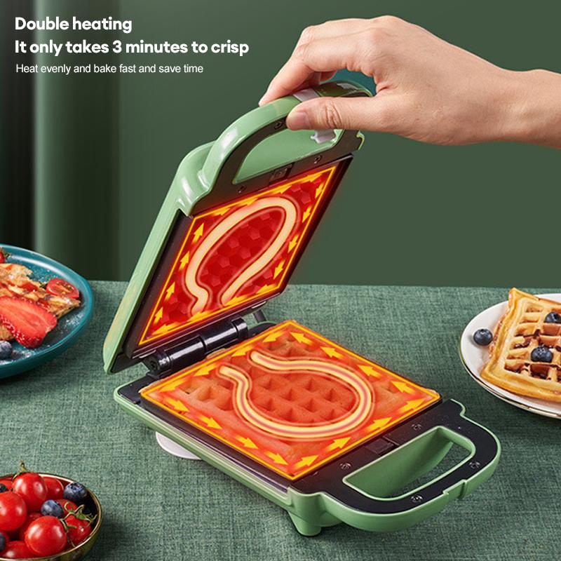 Многофункциональная электрическая сэндвичница, тостер, машина для приготовления сэндвичей на завтрак, вафли, жареное мясо, омлет, формы для завтрака