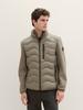Демисезонная куртка Tom Tailor Hybrid Jacke mit Stehkragen (1041308) smokey olive green