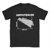 Hippotenuse Hippo Hypotenuse Math Pun Men T Shirt Funny Tee Shirt Short Sleeve Crewneck T-Shirts 100% Cotton Gift Idea Tops