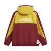 Li-Ning Ветровка мужская с капюшоном на молнии, цветной блок, с буквенным принтом, верхняя одежда AFDW849-4