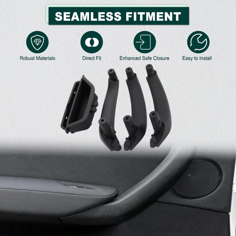 For BMW X3 X4 F25 F26 2010-2017 Interior Door Pull Handle ide Panel with Cover Trim for Car Asseccories 51417250307