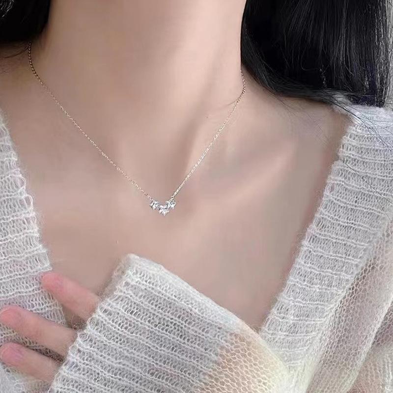 Ожерелья для женщин, корейская мода, сексуальная женская цепочка на ключицу, ювелирные изделия, маленькие звезды, персонализированные, холодный ветер, простые, темпераментные украшения