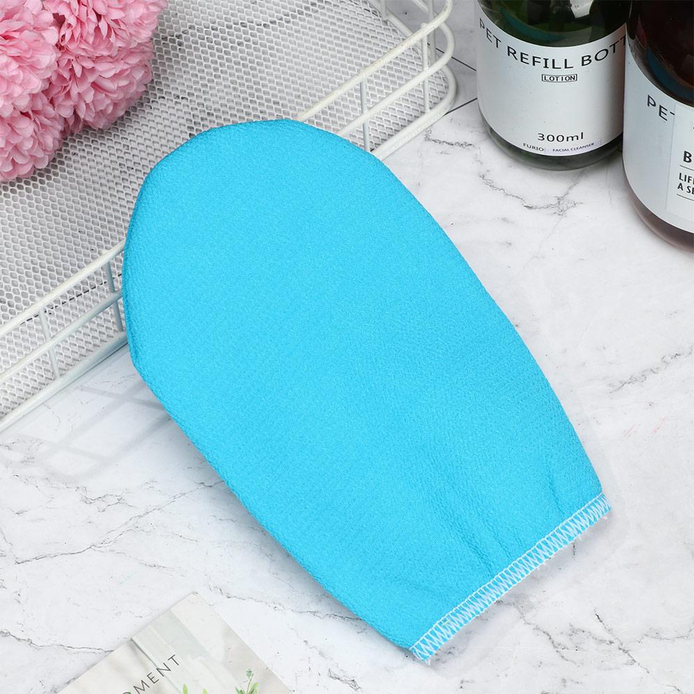 Smooth Skin Viscose Fiber Massage Shower Scrubber Bath Glove Exfoliating Towel Body Rub