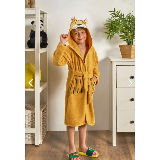 Hooded Boy's Bathrobe Cotton