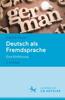 Книга Deutsch Als Fremdsprache : Eine Einfuhrung