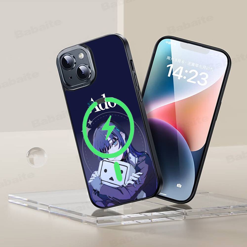 Virtual Singer Ado For Magsafe Phone Case For IPhone 17 Air 16 15 14 13 12 11 Pro Max Plus Shockproof Cover