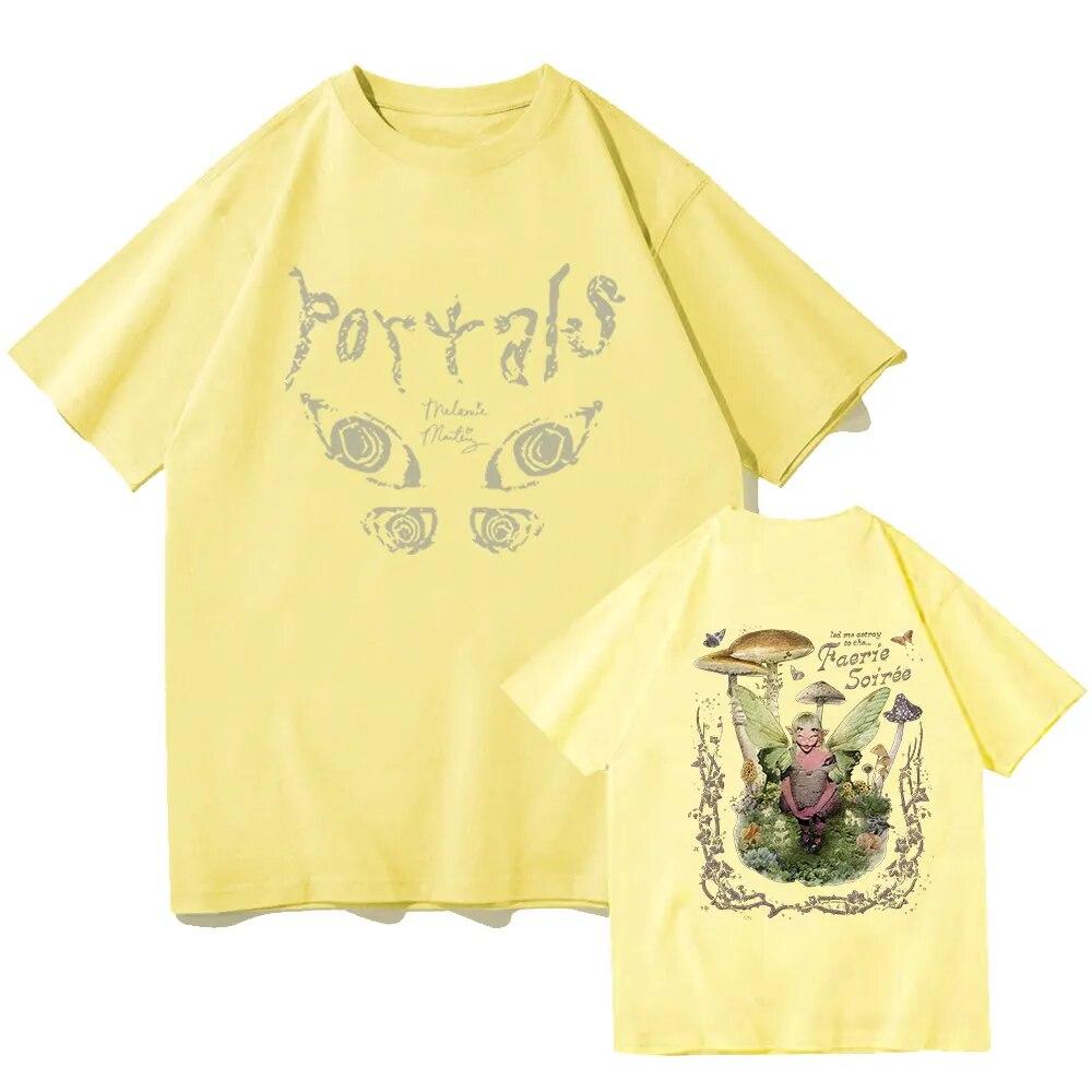 2023 Melanie Martinez 90S Vintage Shirt Футболки для унисекс Графические WoUnisex Летние футболки