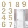 Home Door Label Self-adhesive Gate Digits Door Numeral Plaque Door Plate Number House Drawer Sign