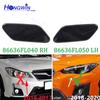 For Subaru XV Crosstrek 2018   Front Headlight Washer Nozzle Cover Headlamp Water Spray Jet Cap 86636-FL050 86636-FL040
