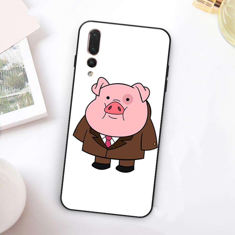 Милый РОЗОВЫЙ Кавайный Поросенок Для Huawei Nova 12i 12s 11i 7i 8i Y73 Y70 Y90 Y60 Y72 Y61 Y91 9 10 SE P30 Pro P40 Lite Чехол