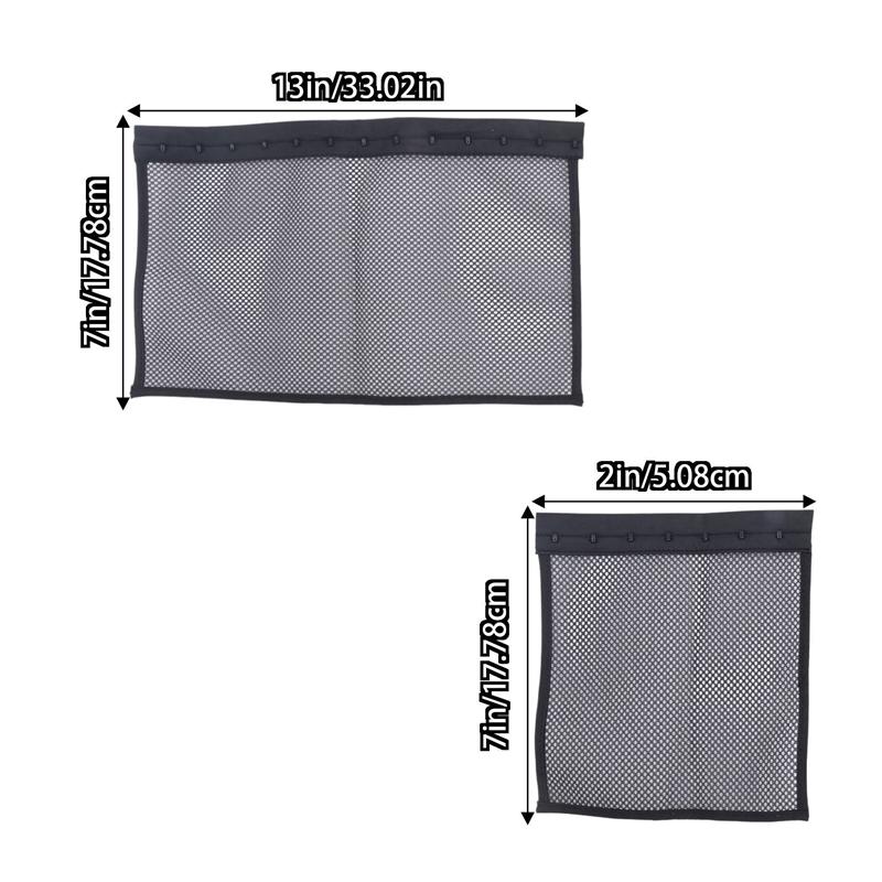 AEE2-4PCS Length N Lock Hair Stretcher, Curling Ring, Curling Net Stretcher Mesh Wrap To Prevent Shrinkage (7In+13In)