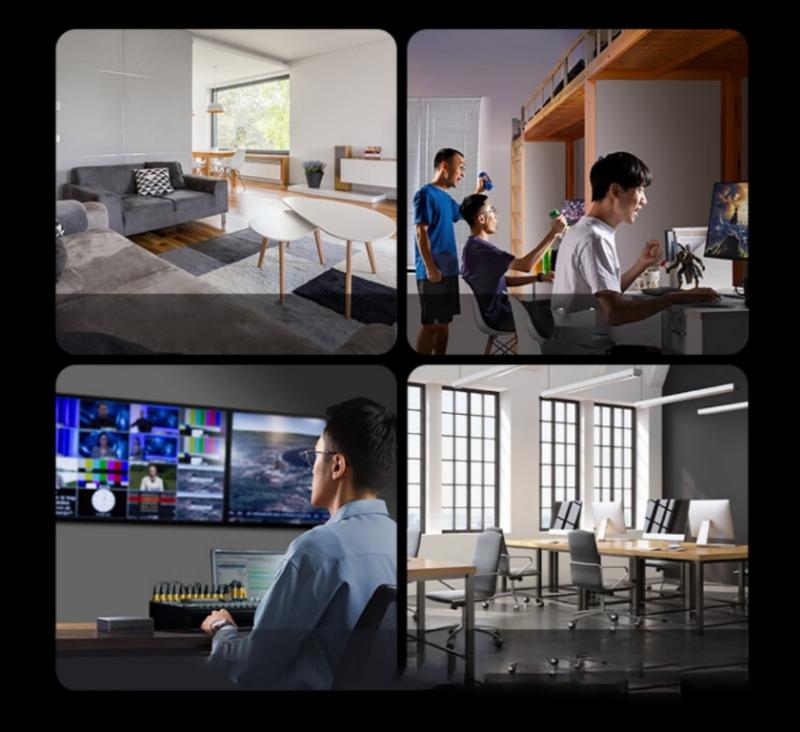 1 to 2 RJ45 Ethernet Splitter Converter with USB Power Cord for Gigabit Networking  Expansion Multiple Device Connection