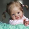 BZDOLL Кукла Реборн из мягкого винила ручной работы 50 см 20 дюймов 3D кожа с видимыми венами для девочки тканевое тело улыбающееся искусство Бебе