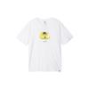 Круизная лодка Dri-FIT Быстросохнущая футболка с короткими рукавами и ретро-принтом с круглым вырезом, мужские топы, белые FQ3726-121