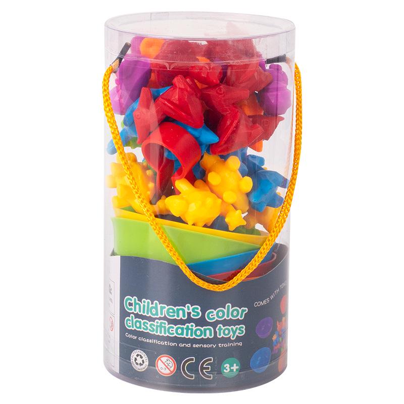 Семейная серия. Детские развивающие игрушки для счета и сортировки.