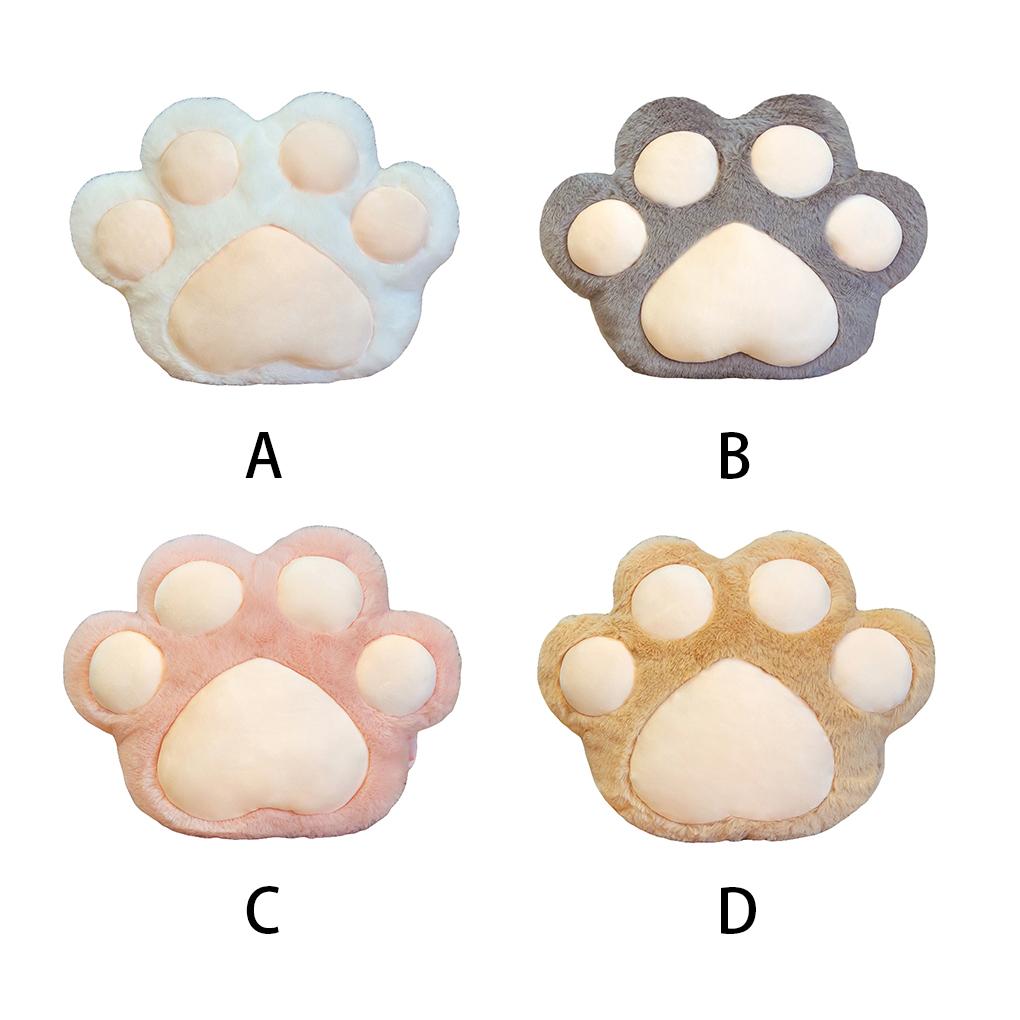 Плюшевая подушка в виде милой лапки животного, мягкая набивная офисная кровать, диван, декоративная подушка, грелка для рук, игрушка, подарки на день рождения для детей