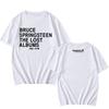 Tracks II: The Lost Albums Tee Singer BRUCE SPRINGSTEEN T-shirt Summer Round Neck Male Tshirts Graphic Clothing Men Women Tees