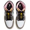 Кроссовки Air Jordan 1 Mid Cave Stone Мужские Серые Белые Масляно-серые HQ2011-100