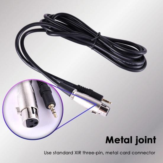 E300 Handheld Wired Condenser Microphone for Audio Broadcast Sound Recording