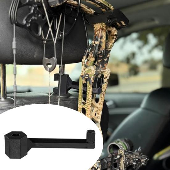 Compound Bow Headrest Mount for Truck Hunting Storage Rack Heavy Duty Bow Hanger Easy Disassembly Universal Bow Holder