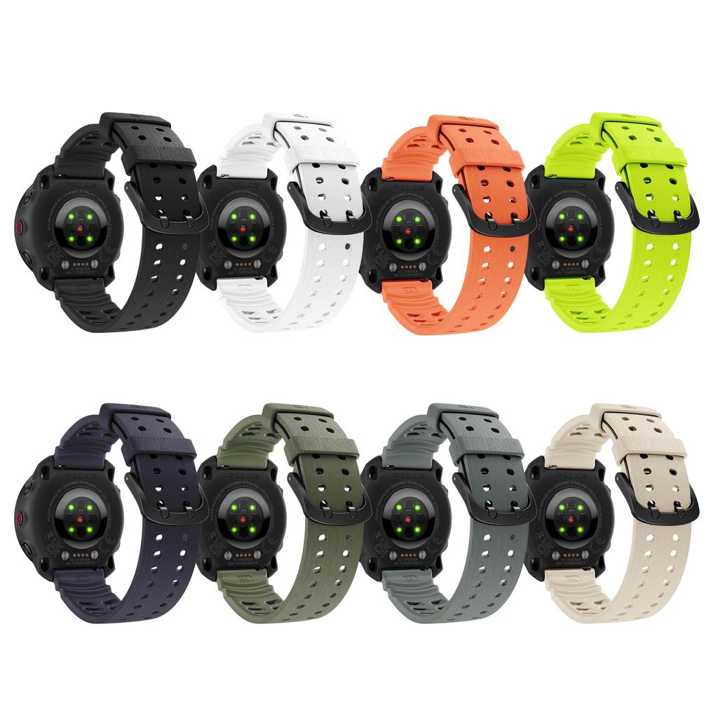 22mm Silicone Strap For POLAR Vantage M3 V3 M M2 1:1 Wristband For POLAR Grit X2 Pro Titan GritX Sport Band Bracelet