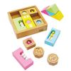 My First Ototsumu Woody Magnetic Wooden Educational 10 Months Blocks, Puddy, Toy, Toy, Gift,