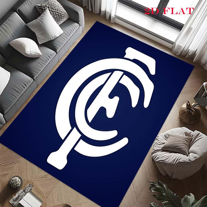 Carlton Blues Pride Carpet Rug for Living Room Bedroom Home Sofa Decoration,Kids play Nonslip Floor Mat