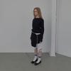 LCDC™ Double Layer Knit Skirt (Navy)