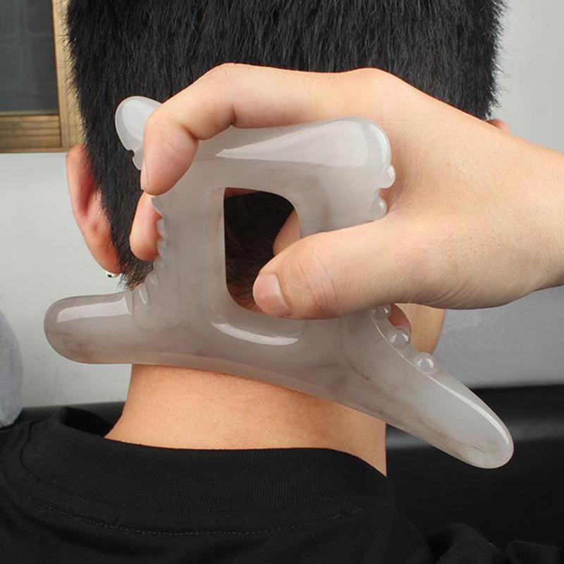 Топор в форме доски Гуаша смола пчелиный воск массажер скребок китайский инструмент Гуаша для лица шеи спины тела акупунктурное давление