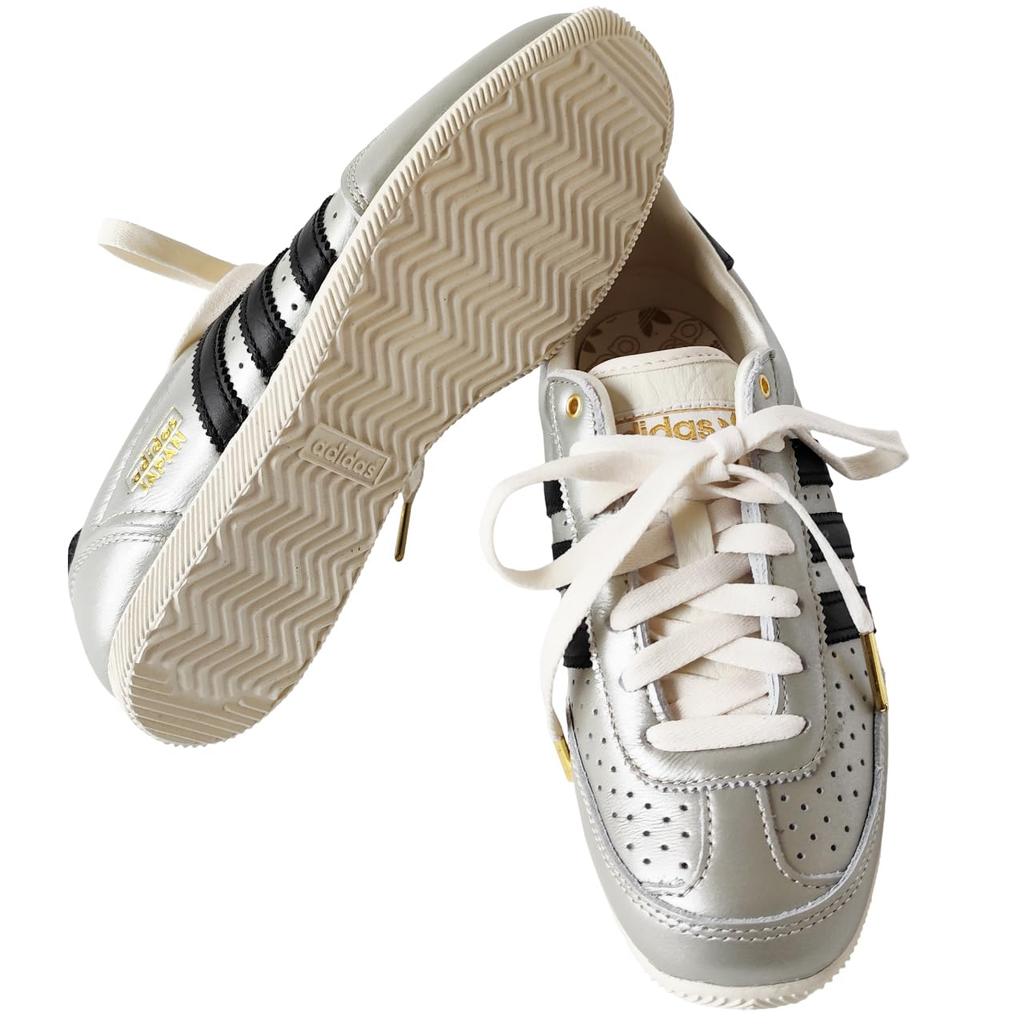 adidas Оригиналы JAPAN W Металлические кроссовки - Алюминий/Основной черный 24,0 см JS4015