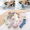 Fluffy Sleep Bed Sock Winter Warm Soft Thickening Coral Velvet Socks Cashmere Sox