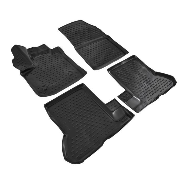 J&amp;J AUTOMOTIVE | Tapis De Sol En Caoutchouc 3D Exclusive Pour Dacia Dokker 2012-2021