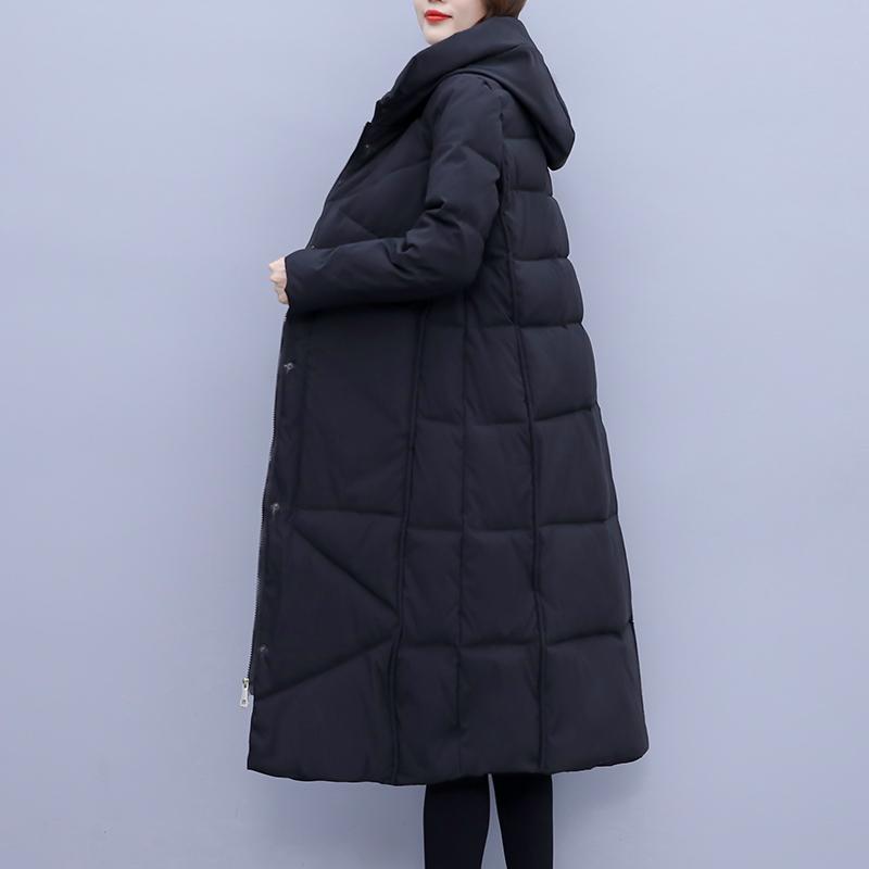 Зимнее женское длинное пальто TIDENOVEL, стеганое пальто, толстое утепленное пальто, парка, женское пальто, большой размер