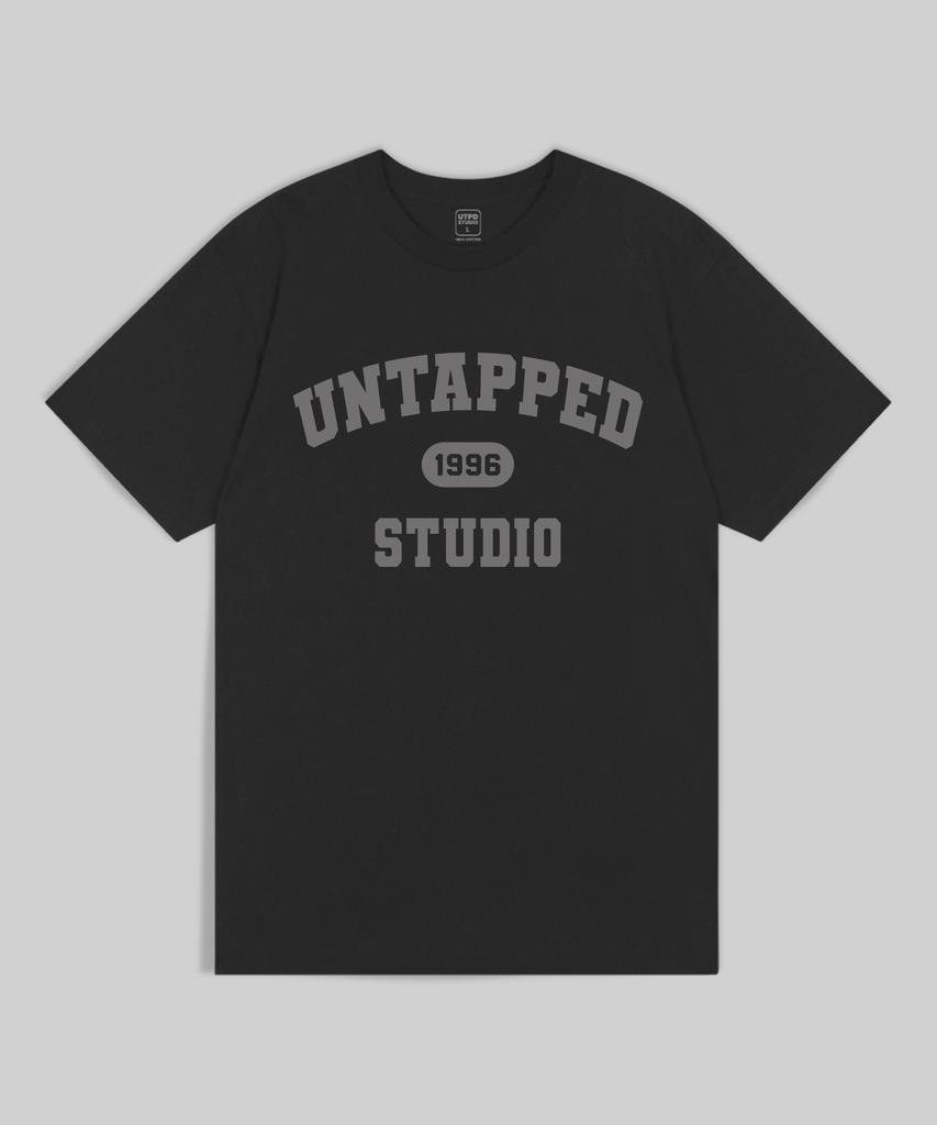 UNTAPPED STUDIO 1996 Студийная оверсайз футболка с коротким рукавом 4 цвета