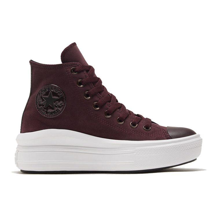 Кеды Chuck Taylor All Star Wmns Converse High Move 'Diamond Metal - Black Currant' Женские 569544C