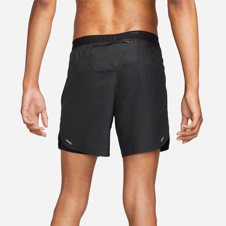 Nike Dri-Fit Дышащие быстросохнущие беговые тренировочные повседневные шорты Мужские брюки черные DM4760-010