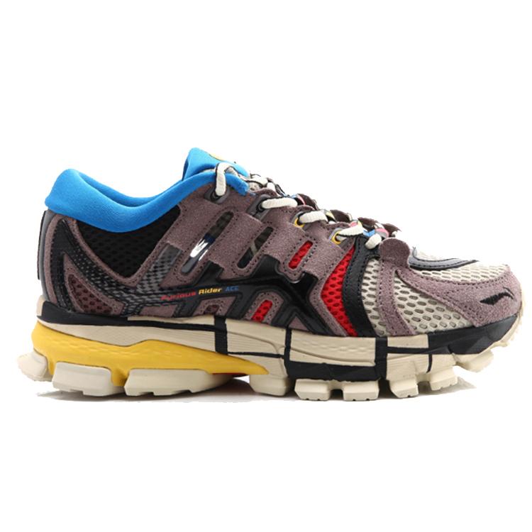 Кроссовки для бега Li Ning Женские Низкие Серый/Рыжевато-коричневый ARZN004-5