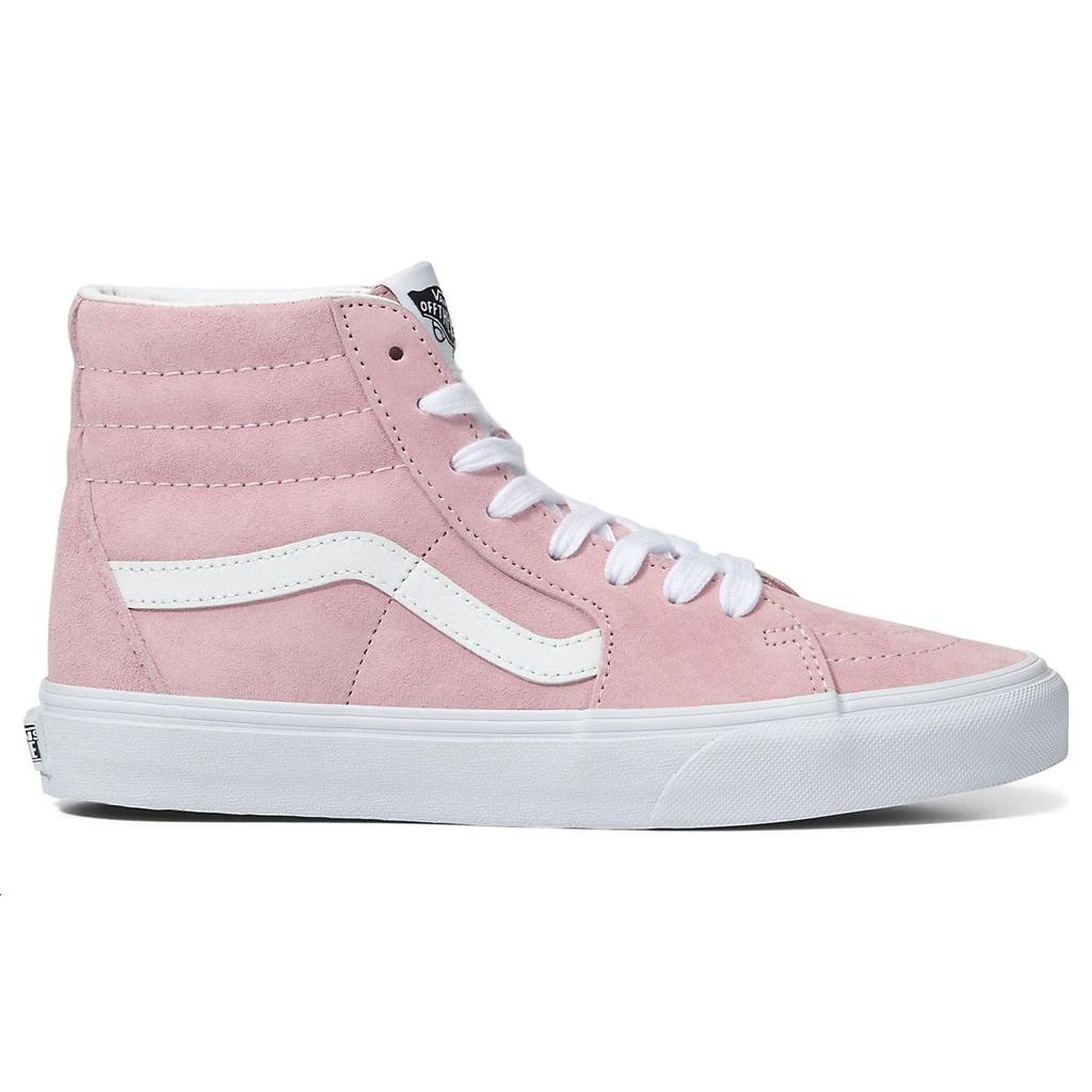 Vans Sk8 Pig Suede High Top Skate Shoes Unisex Skate Shoes Pink VN0A4BVT2PT
